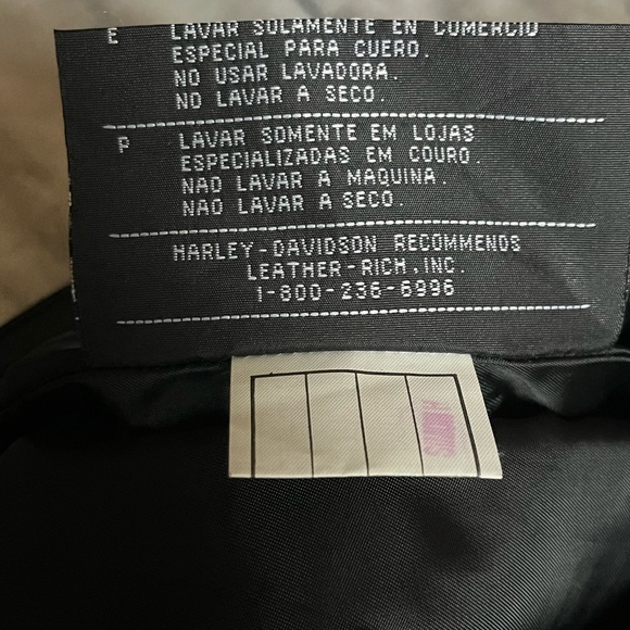 Harley Davidson Men’s genuine leather pants-Size 34 - Picture 7 of 7